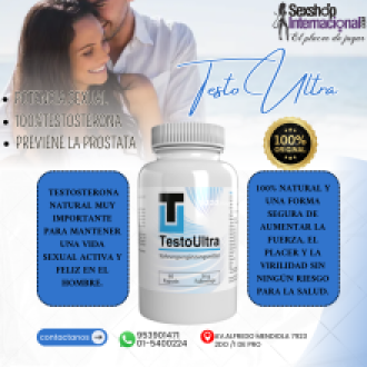 TESTO ULTRA SUPLEMENTO SEXUAL TIENDA EROTICA LOS OLIVOS